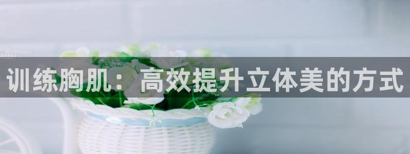 球客岛官方正版app娱乐网站：训练胸肌：高效提升立体美的方式